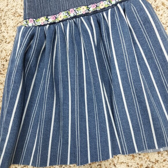 3436 Size 10 Gloria Vanderbilt Upcycled Ruffle Leg Jeans - Picture 2 of 7